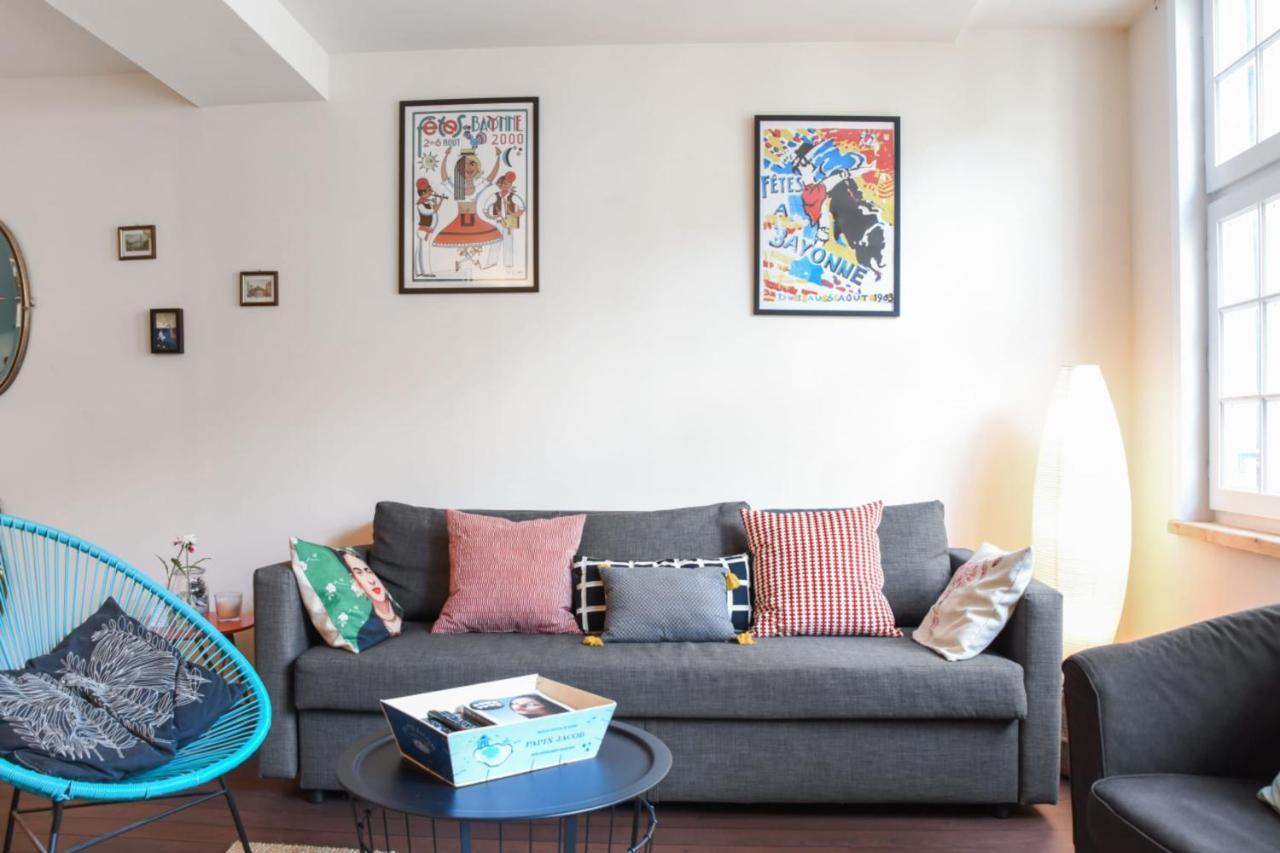 Charming Flat In A Calm Street At The Historic Heart Of Bayonne - Welkeys Apartamento Exterior foto